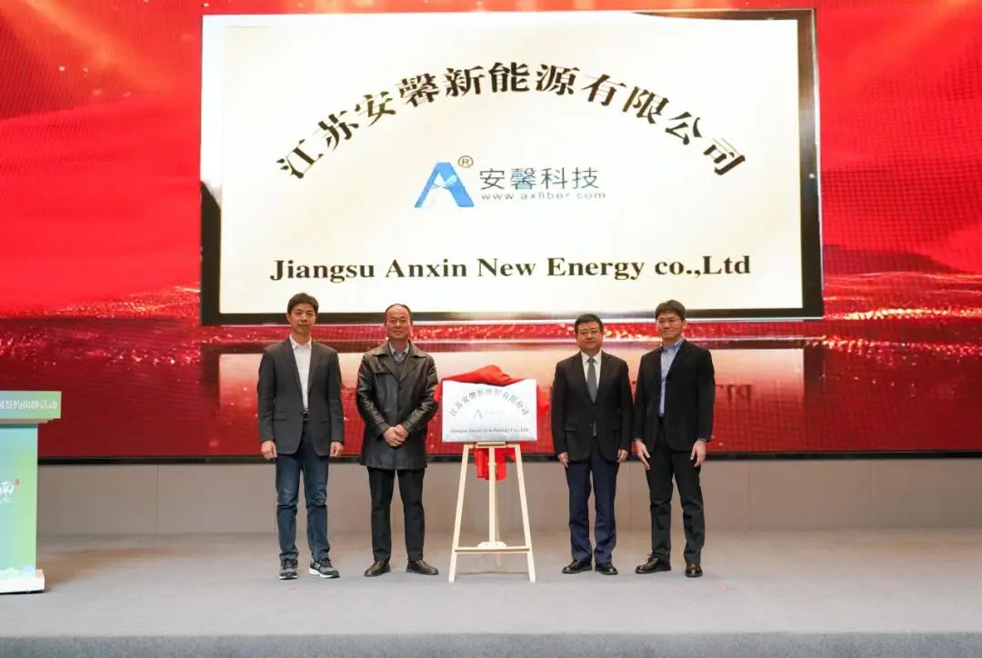 宋宝儒书记出席江苏安馨新能源有限公司签约揭牌活动